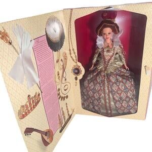 1994 Elizabethan Queen Barbie Doll The Great Eras Collection Mattel
